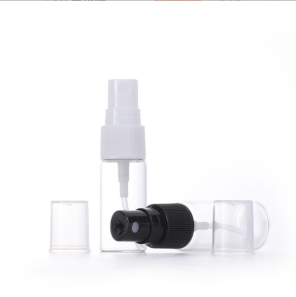 15ml Thin Glass Perfume Bottle Refillable Sample Test Vials Clear Glass Spray Bottle Thin Glass Tube