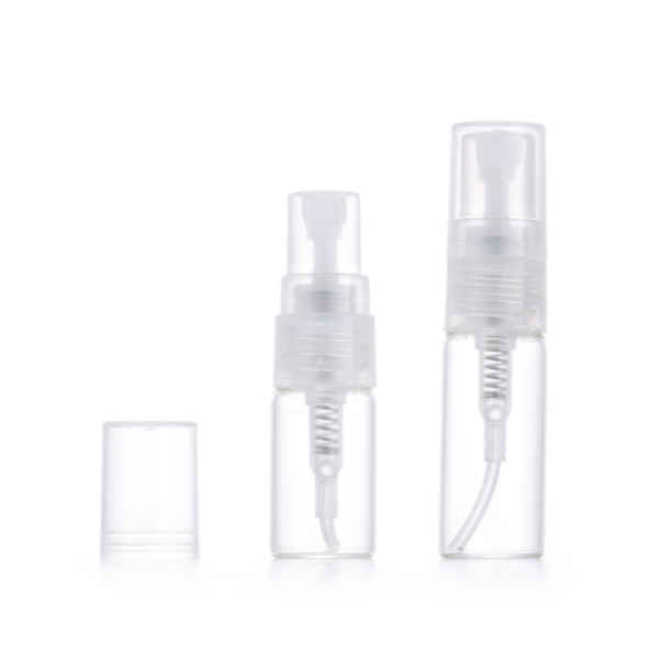 2ml 3ml 5ml 10ml ขวดน้ำหอมแก้ว Atomizer ปั๊มสเปรย์คอนเทนเนอร์เครื่องสำอางค์