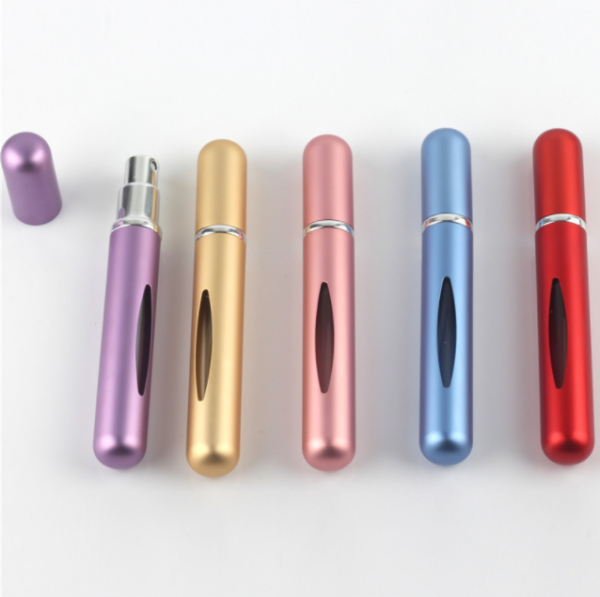 5ML 6ML Portable Mini Refillable Perfume Atomizer Bottles - Travel-Sized Scent & Aftershave Spray Containers