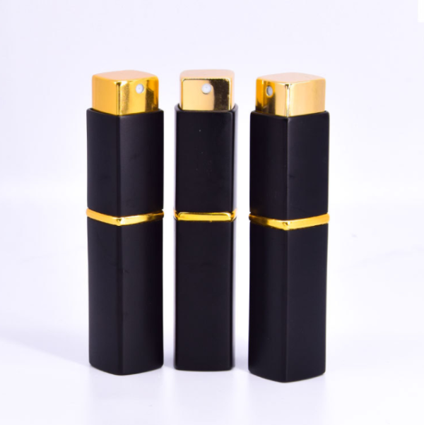 ΚΟΡΥΦΑΙΑΣ ποιότητας Luxury Square Empty Bottle Perfume 20ML Aluminium Refillable Bottle Portable Metal Spray Atomizer