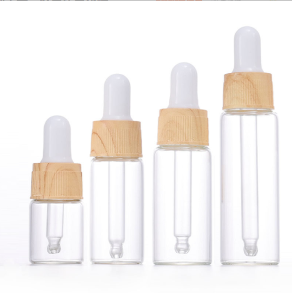 3ML 5ML 10ML Frosted Glass Dropper Bottles Refillable Essential Oil Dropper Bottles Empty Dropper Bottles Perfume Sample Vials Essence Liquid Cosmetic Containers